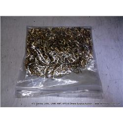 BAG: GOLD CONNECTORS, .292 LBS +/-
