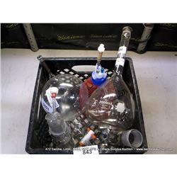 BOX: ASSORTED GLASSWARE