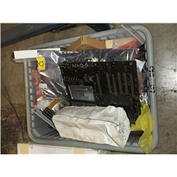 TUB: BOARDS, ELECTRONIC COMPONENTS