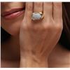 Image 2 : 18KT Yellow Gold 1.34 ctw Diamond Ring