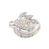 Image 1 : 14KT White Gold 1.26 ctw Diamond Ring