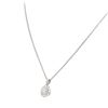Image 6 : 14KT White Gold 0.90 ctw Diamond Pendant With Chain