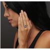 Image 2 : 14KT Yellow Gold 2.92 ctw Tanzanite and Diamond Ring