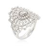 Image 7 : 14KT White Gold 0.48 ctw Diamond Ring