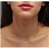 Image 2 : 14KT Rose Gold 2.96 ctw Diamond Necklace