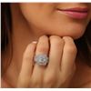Image 5 : 14KT White Gold 4.38 ctw Diamond Ring