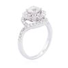 Image 7 : 18KT White Gold 1.98 ctw Diamond Ring
