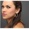 Image 5 : 14KT White Gold 5.89 ctw Diamond Earrings