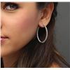 Image 6 : 14KT White Gold 5.89 ctw Diamond Earrings