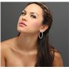Image 7 : 14KT White Gold 5.89 ctw Diamond Earrings