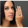 Image 5 : 14KT White Gold 1.78 ctw Tanzanite and Diamond Ring