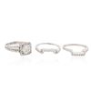 Image 6 : 14KT White Gold 2.25 ctw Diamond Ring