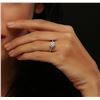 Image 3 : 14KT White Gold 1.22 ctw Diamond Ring