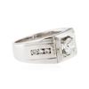Image 2 : 14KT White Gold 1.47 ctw Diamond Ring