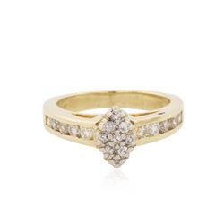 14KT Yellow Gold 0.95 ctw Diamond Ring