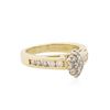 Image 2 : 14KT Yellow Gold 0.95 ctw Diamond Ring