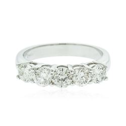 14KT White Gold 1.17 ctw Diamond Ring