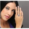 Image 3 : 14KT White Gold 1.65 ctw Tanzanite and Diamond Ring