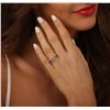 Image 4 : 18KT Two-Tone Gold 2.05 ctw Diamond Ring