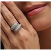 Image 2 : 18KT White Gold 2.18 ctw Diamond Ring