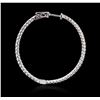 Image 4 : 14KT White Gold 1.33 ctw Diamond Earrings