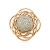 Image 3 : 14KT Two-Tone Gold 2.10 ctw Diamond Ring