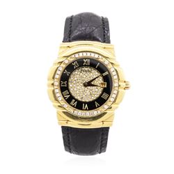 Piaget 18KT Yellow Gold Diamond Tanagra Wristwatch