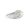 Image 4 : 18KT White Gold 1.96 ctw Diamond Ring