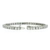 Image 6 : 14KT White Gold 9.29 ctw Diamond Tennis Bracelet