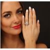 Image 3 : 14KT White Gold 3.07 ctw Diamond Ring