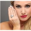Image 4 : 14KT White Gold 2.44 ctw Diamond Ring