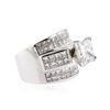 Image 2 : 18KT White Gold 6.19 ctw Diamond Ring