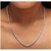 Image 5 : 14KT White Gold 10.86 ctw Diamond Necklace