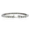 Image 6 : 14KT White Gold 9.25 ctw Diamond Tennis Bracelet