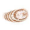 Image 2 : 14KT Rose Gold 3.74 ctw Morganite and Diamond Ring
