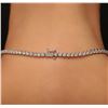 Image 5 : 14KT White Gold 8.35 ctw Diamond Necklace