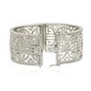 Image 7 : 14KT White Gold 1.59 ctw Diamond Bangle Bracelet