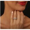 Image 4 : 18KT White Gold 1.47 ctw Diamond Ring