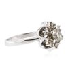 Image 6 : 14KT White Gold 3.44 ctw Diamond Jewelry Suite
