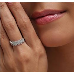 14KT White Gold 0.30 ctw Diamond Ring