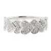 Image 3 : 14KT White Gold 0.30 ctw Diamond Ring
