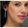 Image 1 : 14KT White Gold 2.39 ctw Diamond Earrings