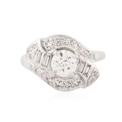 14KT White Gold 1.29 ctw Diamond Ring