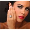 Image 1 : 14KT White Gold 5.79 ctw Diamond Ring