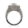 Image 6 : 14KT White Gold 5.79 ctw Diamond Ring
