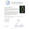 Image 7 : 14KT Yellow Gold 10.05 ctw Tsavorite and Diamond Bracelet