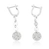 Image 3 : 14KT White Gold 0.41 ctw Diamond Earrings