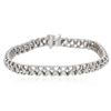 Image 3 : 14KT White Gold 1.13 ctw Diamond Tennis  Bracelet
