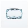 Image 1 : 6.90 ct. Natural Cushion Cut Aquamarine