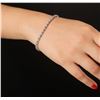 Image 5 : 14KT White Gold 2.67 ctw Diamond Tennis Bracelet